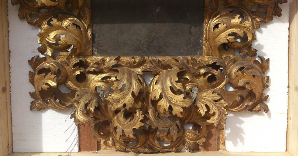 17th Century Italian Rococo Mirror 3
