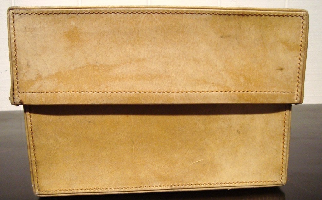 1920's Asprey Vellum Valise