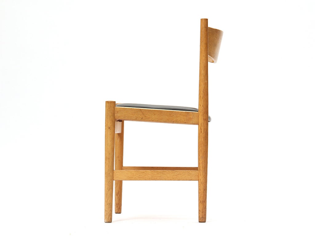 Danish Set of Eight Oak Dining Chairs by Hans J. Wegner