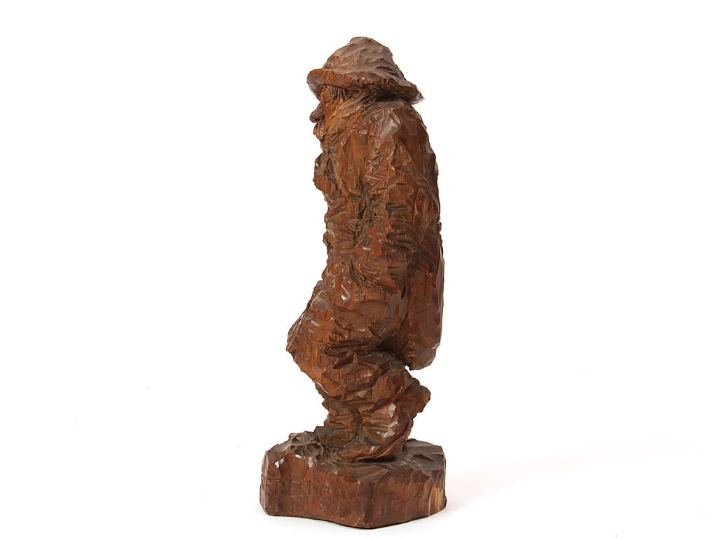 Early 20th Century German Statue by Franz Zelezny In Good Condition For Sale In Sagaponack, NY