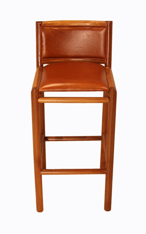 Set of Solid Wood Bar Stools by Celina Moveis Decoracoes