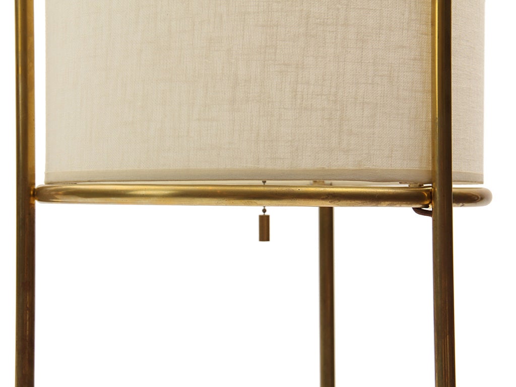 American Brass Floor Lamp By Hansen