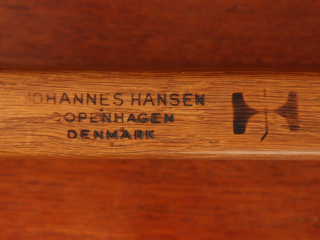 Solid Oak and Teak Table by Hans J. Wegner 2