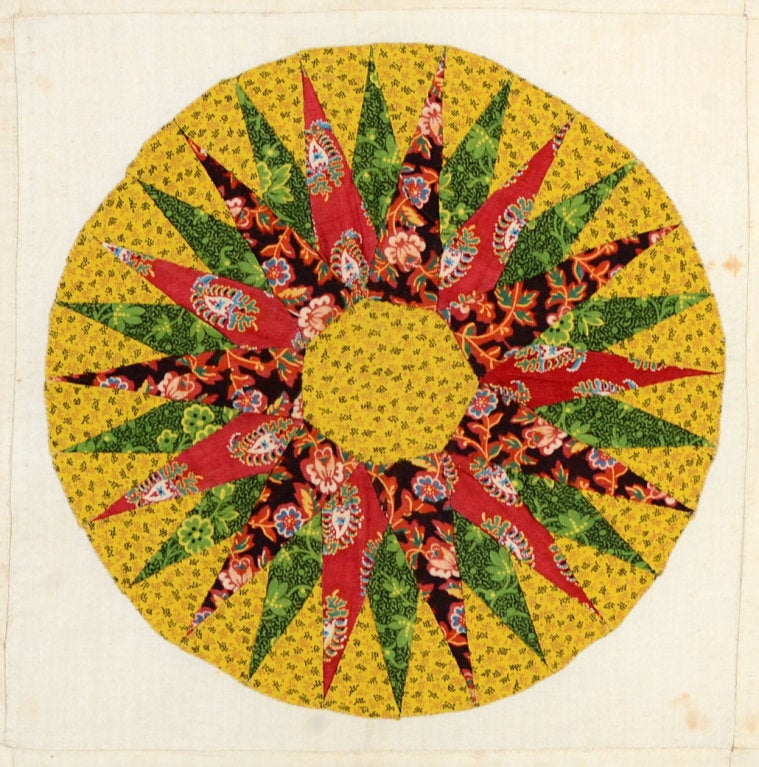 American Figural Album Crib Quilt