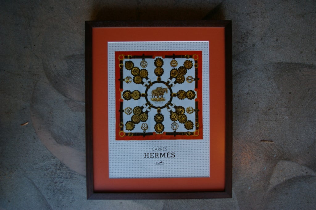 Set of 5 "Hermes" Advertising Original Print