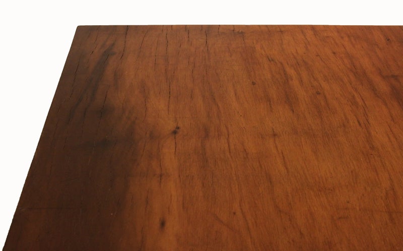 Massive Brazilian old growth Imbuia wood dining table 1