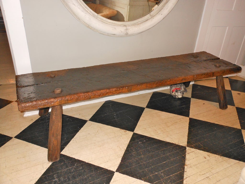 Single Plank Bench or Coffee Table