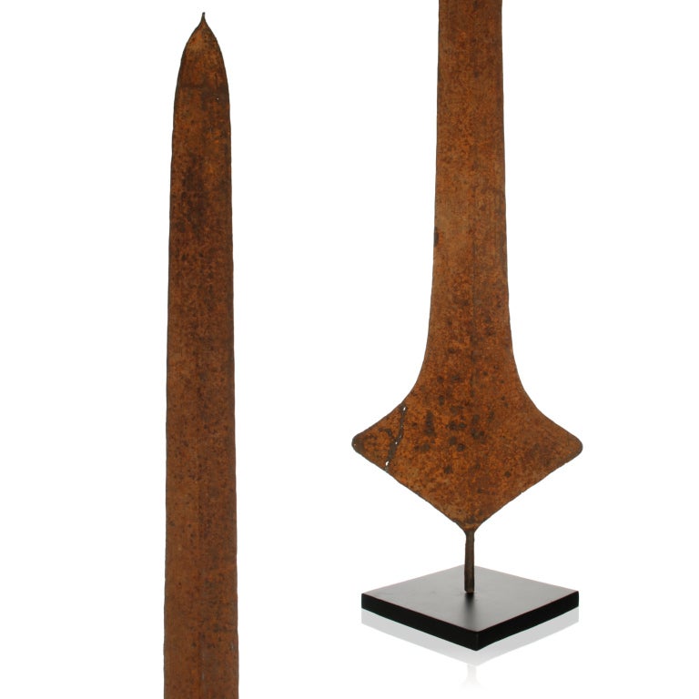 19th Century African Iron Spear Currency from the D.R. Congo