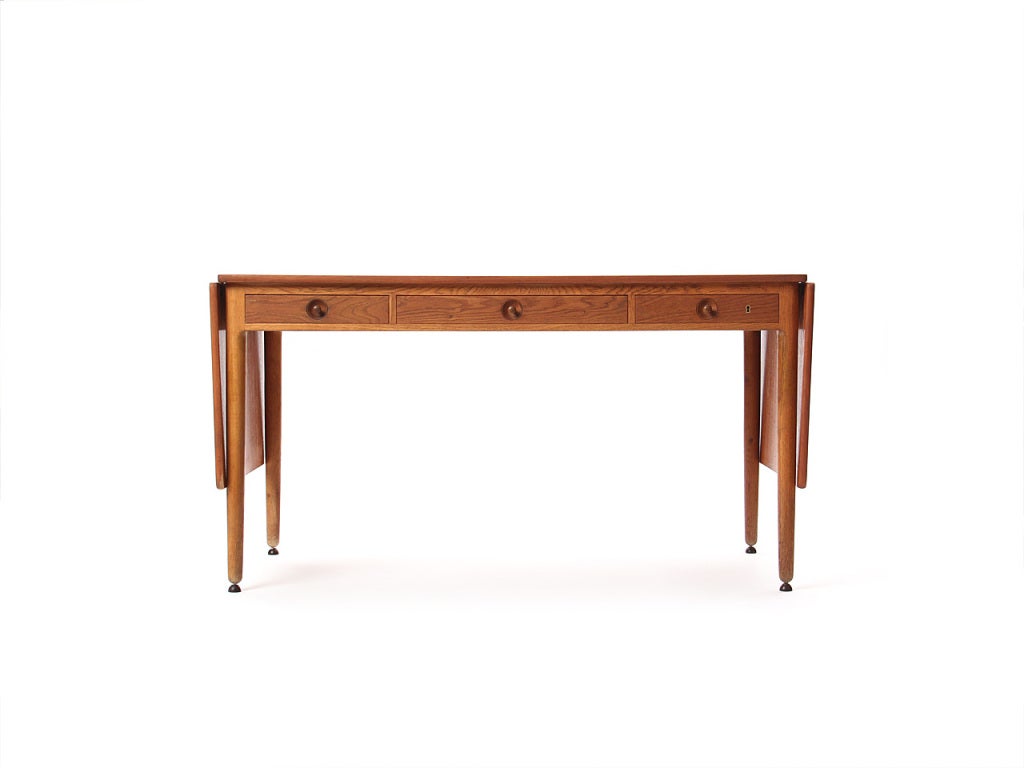 Drop Leaf Desk By Hans J. Wegner