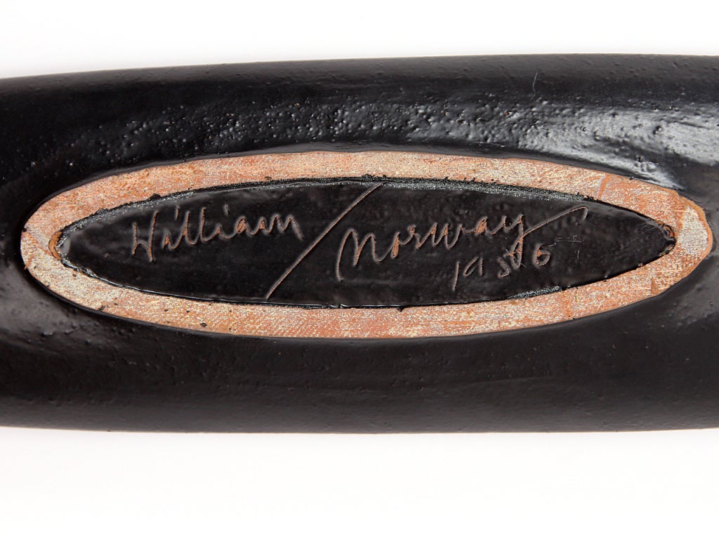 Mid-20th Century Ceramic Bowl By William Knutzen