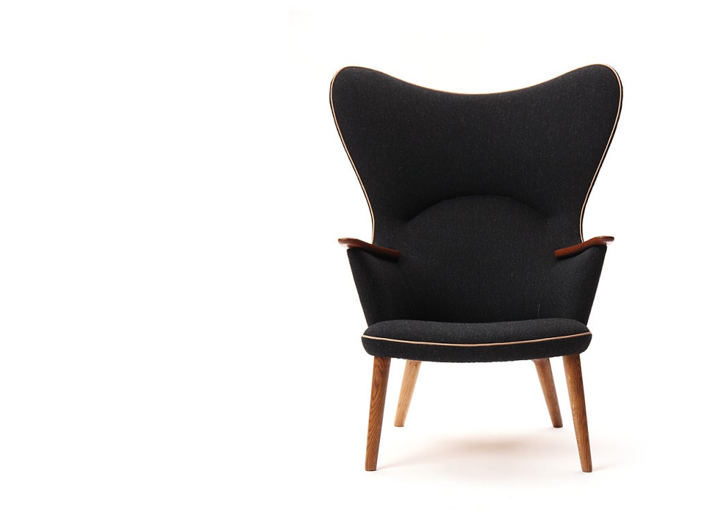 highback lounge chair by Hans J. Wegner