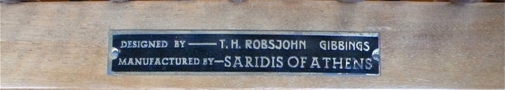 Pair of Klismos Chairs T.H. Robsjohn Gibbings Saridis of Athens 2