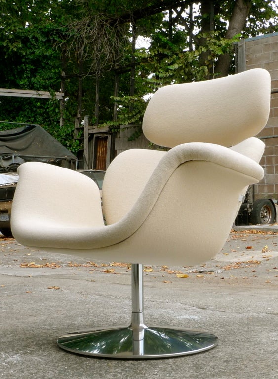 Pierre Paulin MidCentury-Modern Tulip Chair lounger for Artifort In Excellent Condition For Sale In San Francisco, CA