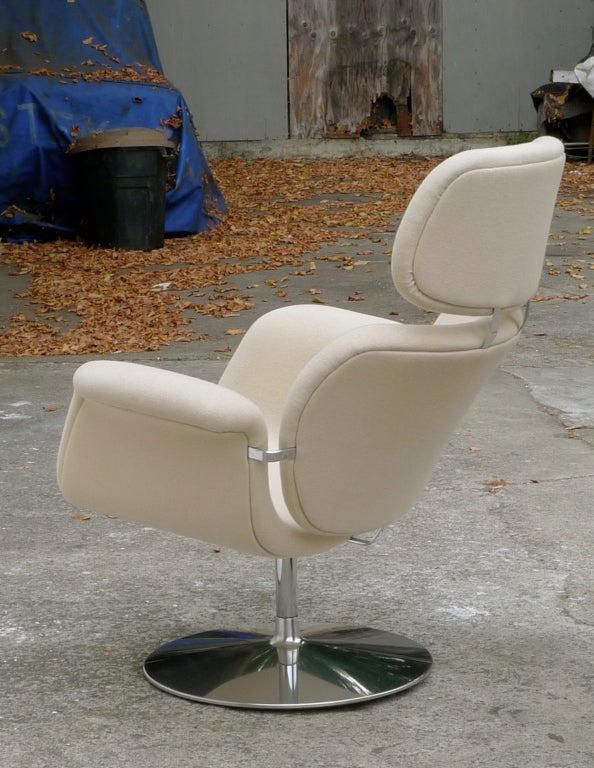 Mid-20th Century Pierre Paulin MidCentury-Modern Tulip Chair lounger for Artifort For Sale