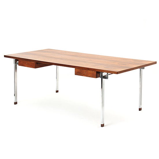 Danish Rosewood Desk By Hans J. Wegner