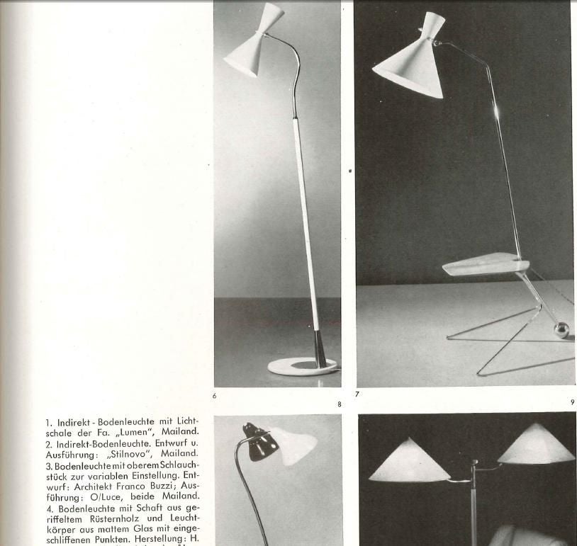 Italian Floor Lamp by Stilnovo 6