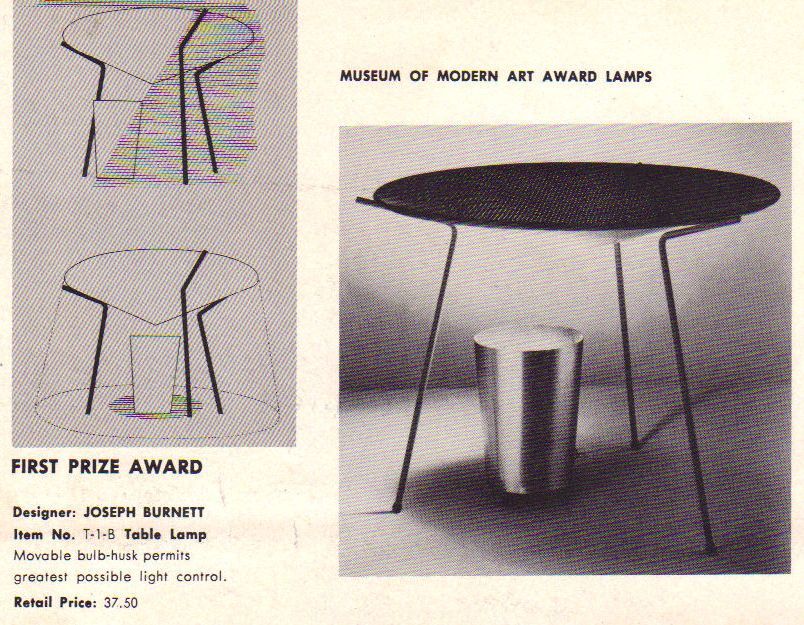 IMPORTANT RARE Heifetz MoMA Lighting Design 1st Place Lamp 5