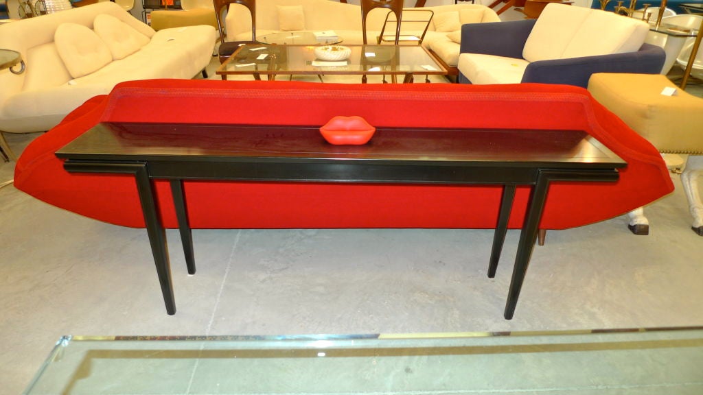 Mid-Century Asian Style Altar Console Table