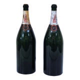 Pair of Antique Champagne Magnums from 1929.