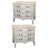Pair of Painted Chests of Drawers