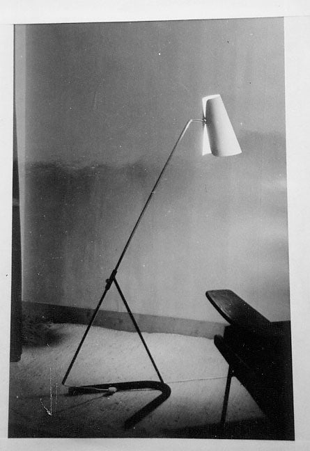 Pierre Guariche Floor Lamp G21 Prototype Disderot Edition 1950 3