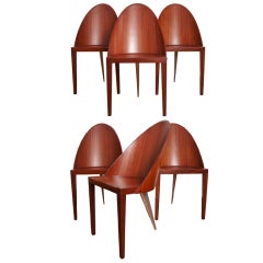 Six Dining Chairs by Philippe Starck