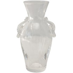 Glass Amphora by Steuben Glass 12