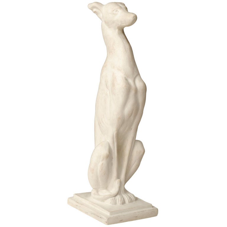 Vintage Dog Statue
