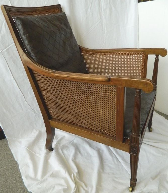 English Lounge Chair 19th c. In Excellent Condition For Sale In Houston, TX