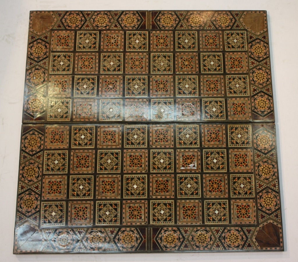 Syrian Inlaid Games Table 2