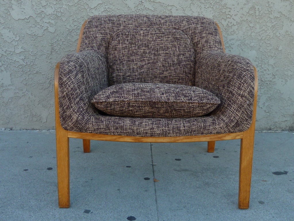 American Knoll Lounge Chair 1315 by Bill Stephens, Pair