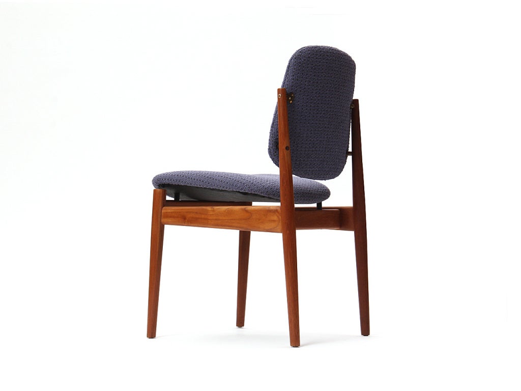 Danish Dining Chairs by Arne Vodder For Sale