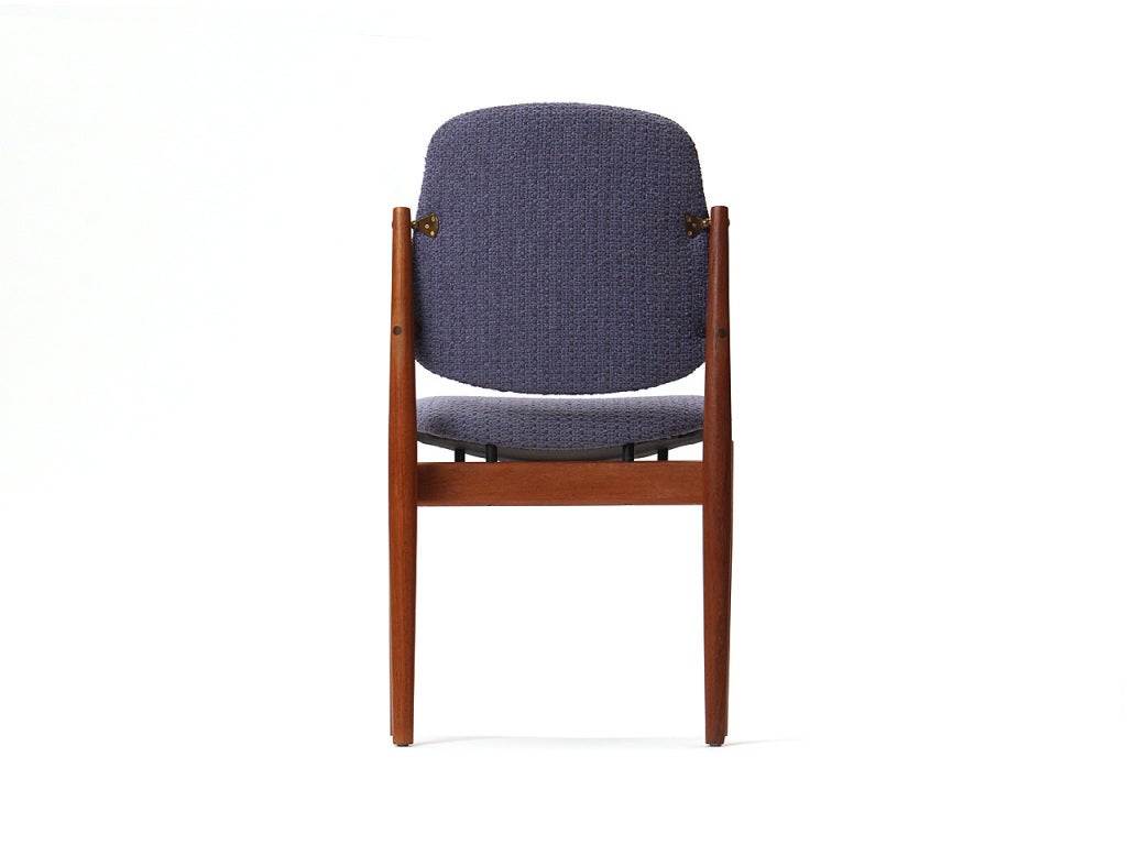 Dining Chairs by Arne Vodder In Good Condition For Sale In Sagaponack, NY