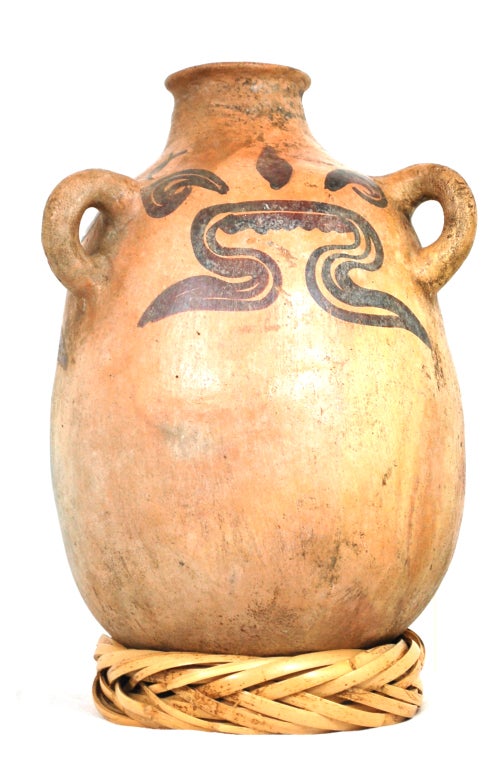 Antique Large Water Jug From Balsas River Region