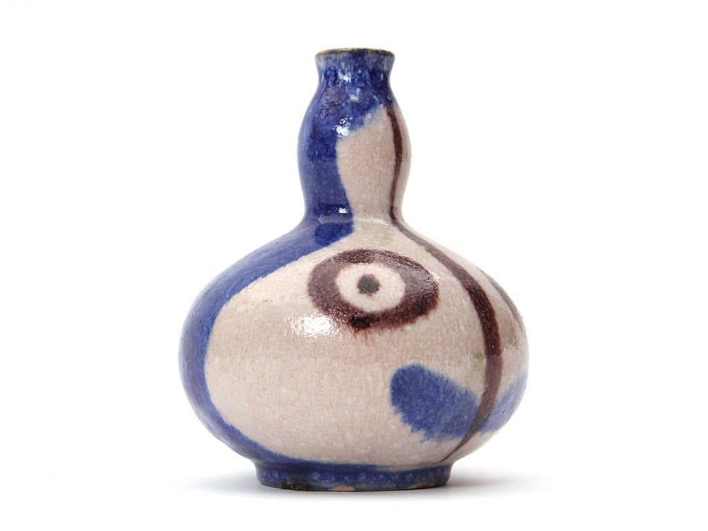 Mid-Century Modern Face Vase by Gambone