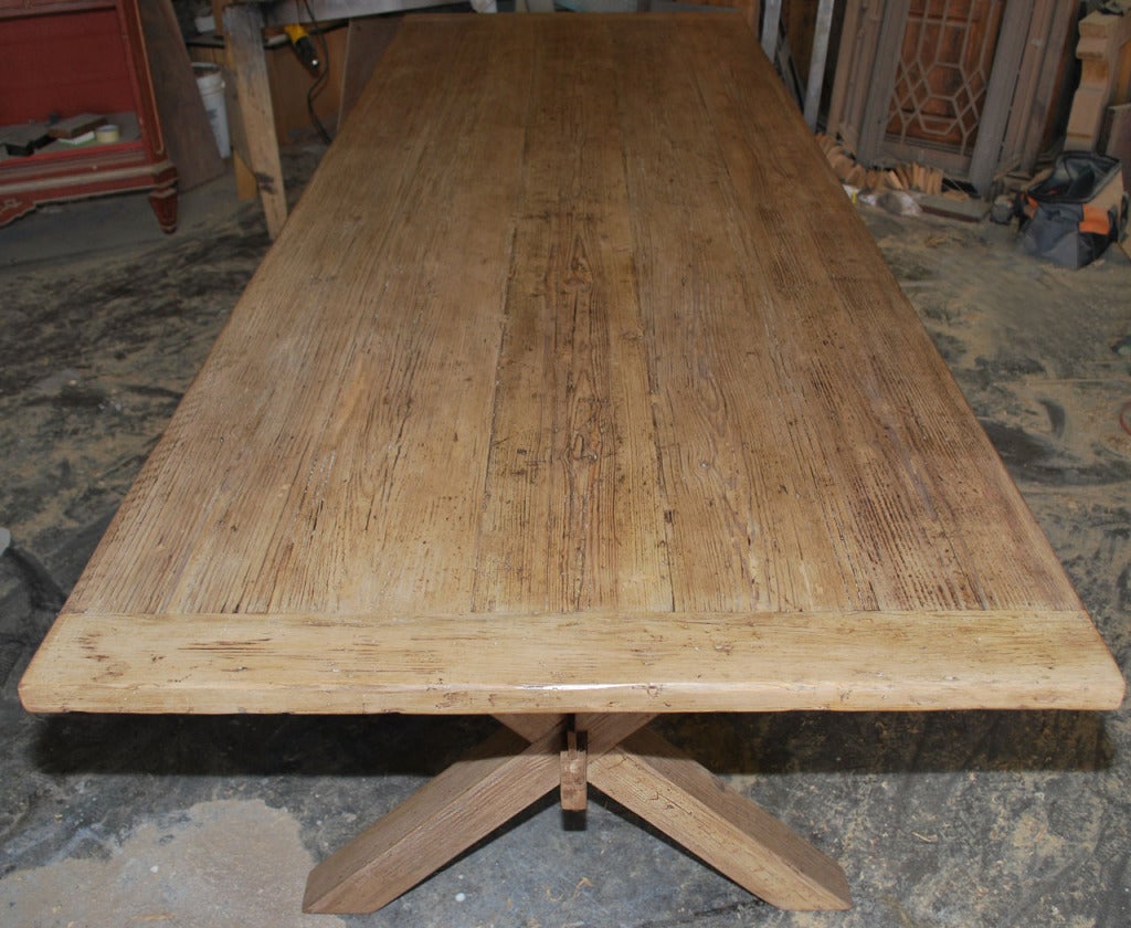 Because each table is bench-made in our own Los Angeles workshop you can influence all aspects of design, including size, wood species and finish. We use only traditional carpentry techniques, no nails or metal fasteners of any kind, just mortise