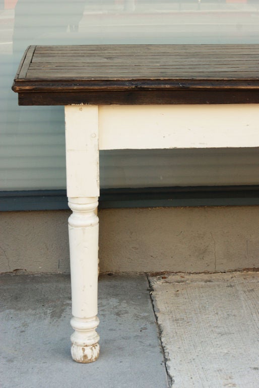 19th Century General Store Table In Good Condition For Sale In Santa Monica, CA