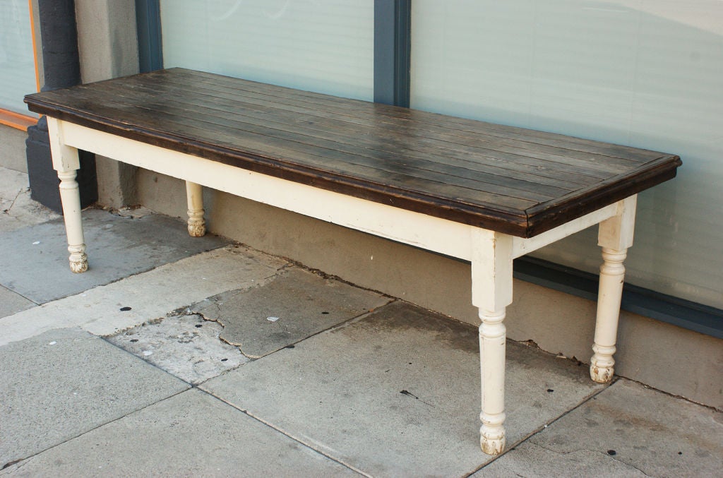Wood 19th Century General Store Table For Sale