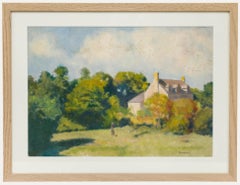 Eugene Damblans (1865-1945) - Öl aus dem frühen 20. Jahrhundert, In the Garden