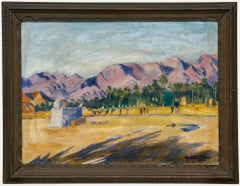 Mathilde Lenoir (1878-1965) - 1912 Oil, Biskra