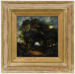 Manner of Narcisse Virgile Diaz de la Pena - 19th Century Oil, The Wooded Path