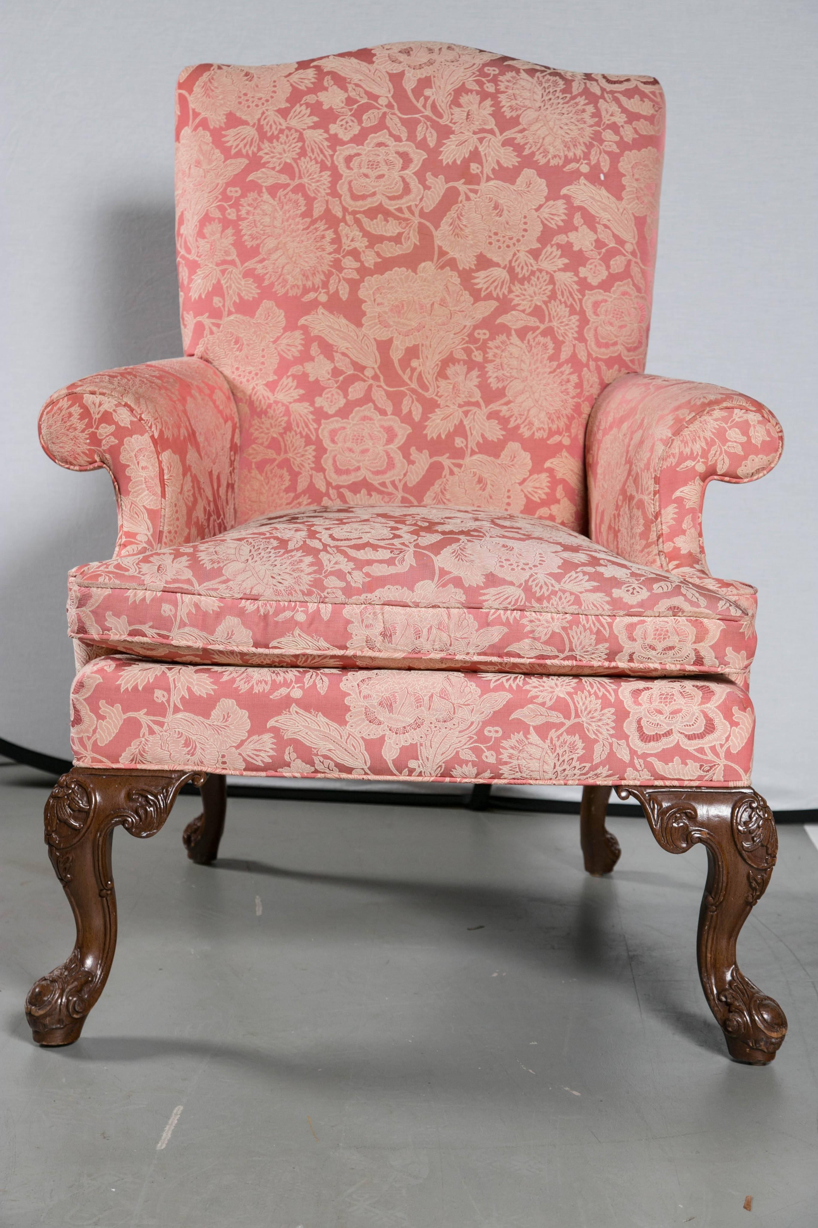 20th Century Georgian Style Armchair For Sale