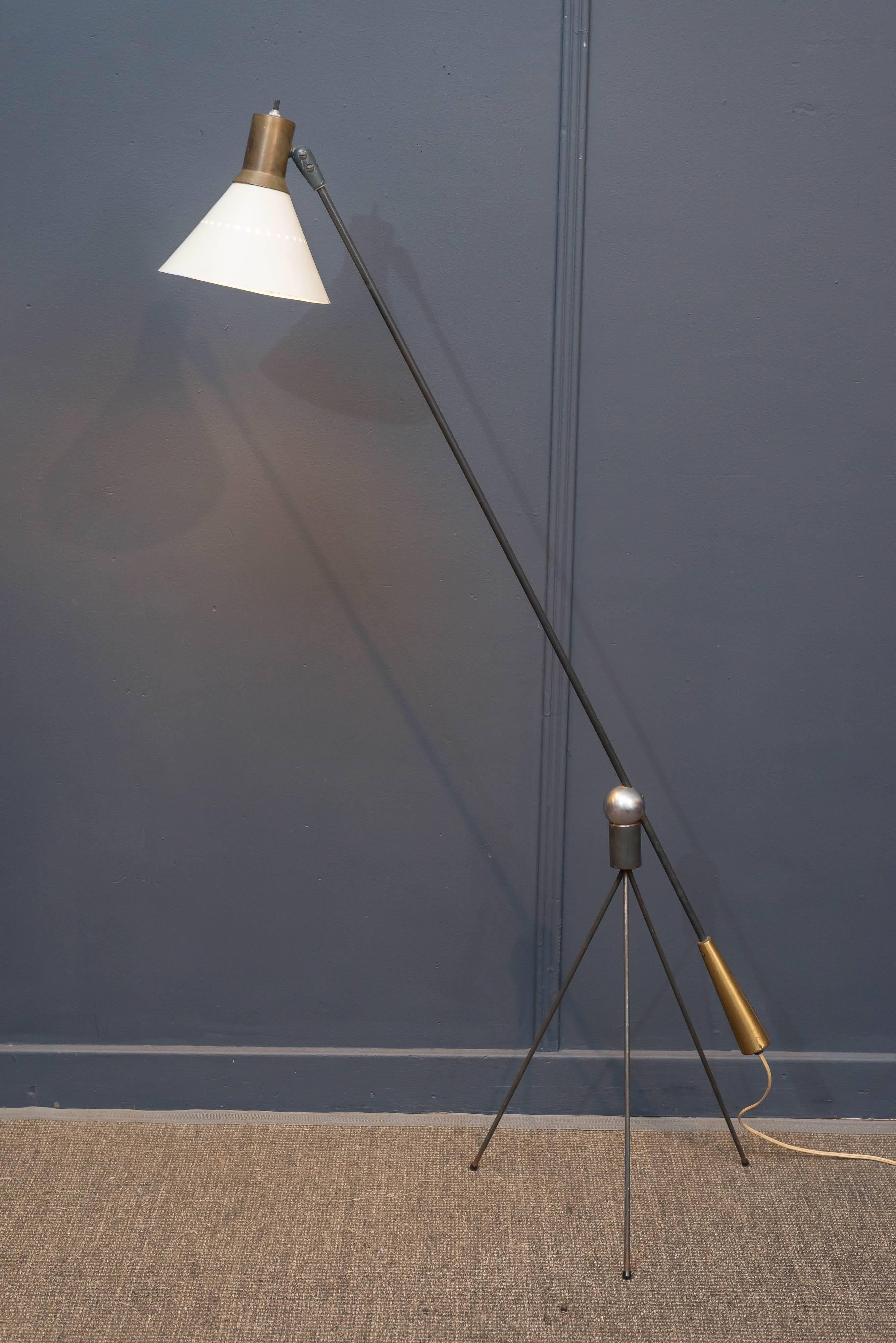 Mid-Century Modern Gilbert Watrous MOMA Floor Lamp