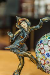 Gerda Gerdago Art Deco Harlequin Style Dancer Lamp