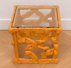 Decorative Resin Side Table