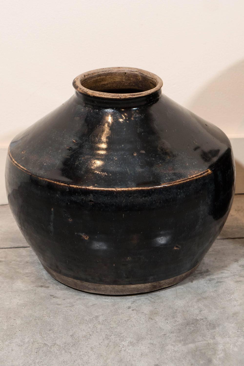 Collection of Antique Ceramic Food Jars at 1stdibs