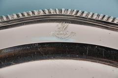 George III Gladstone Sterling Silver Meat Dish by Thomas Heming, London, 1770