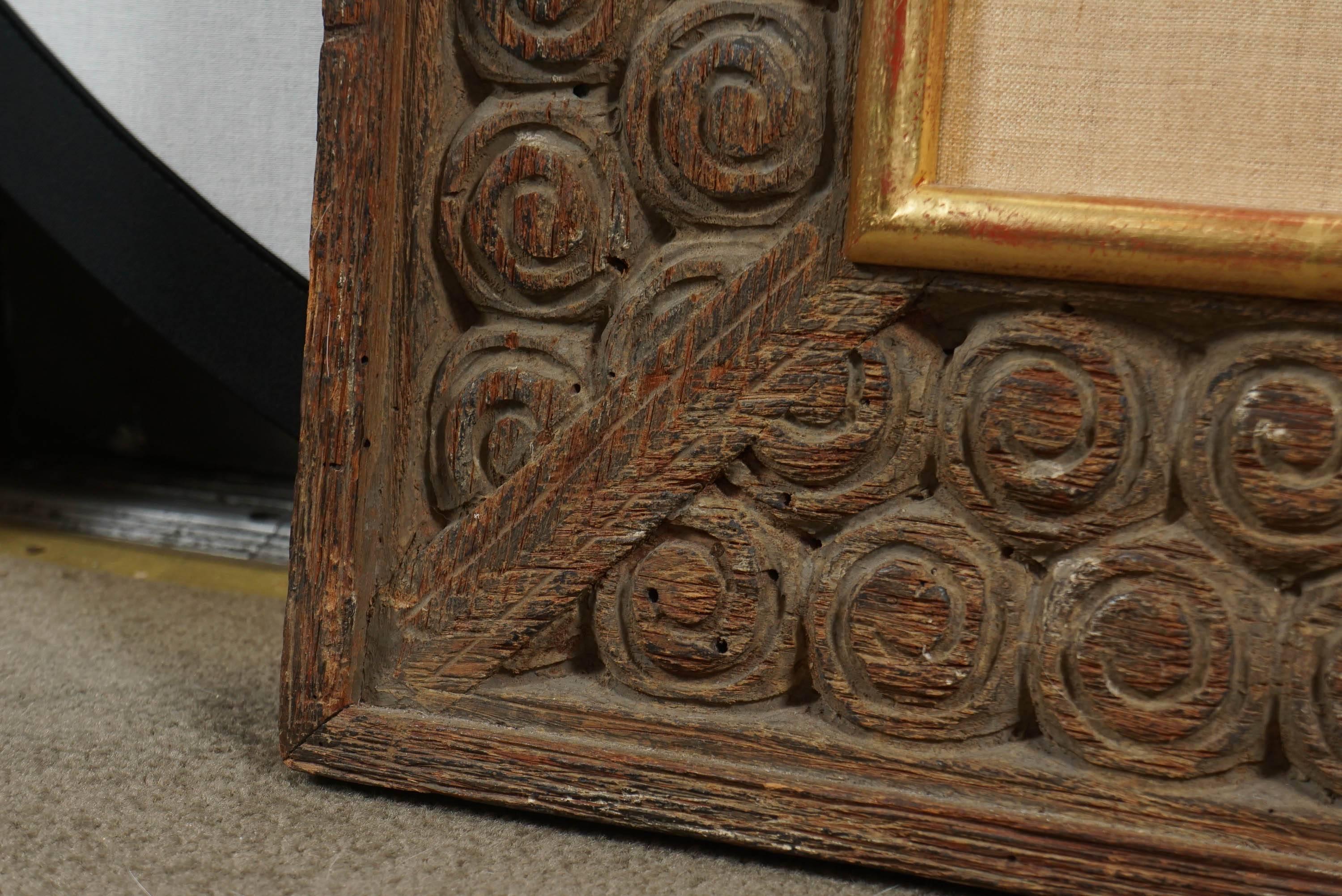 American House of Heydenryk Carved Frame