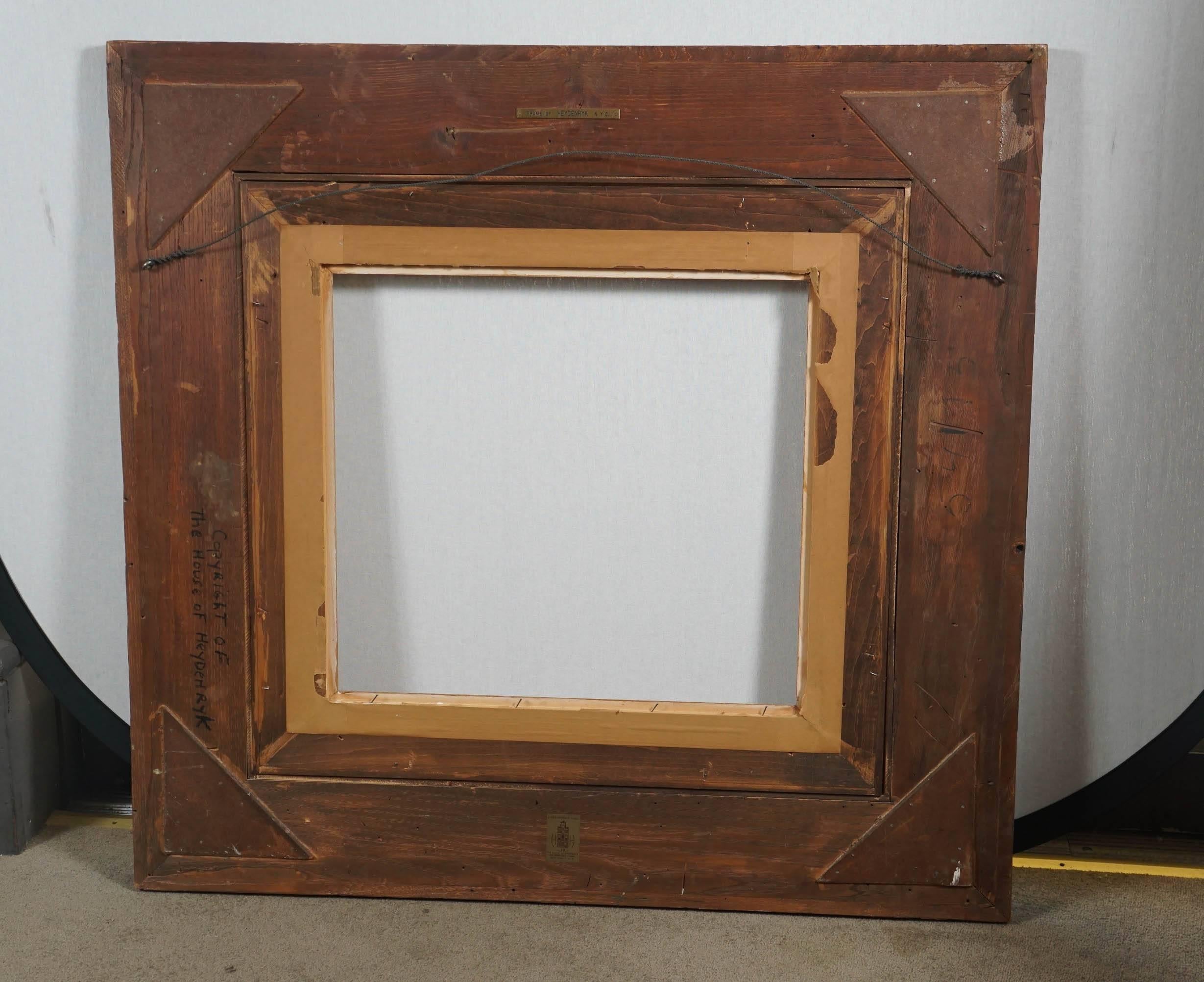 19th Century House of Heydenryk Carved Frame