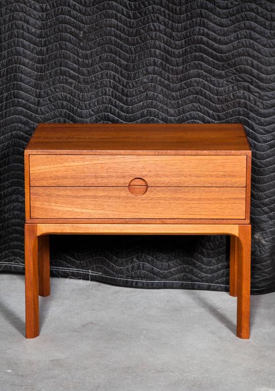 Teak Night Stand by Aksel Kjaersgaard For Sale at 1stdibs
